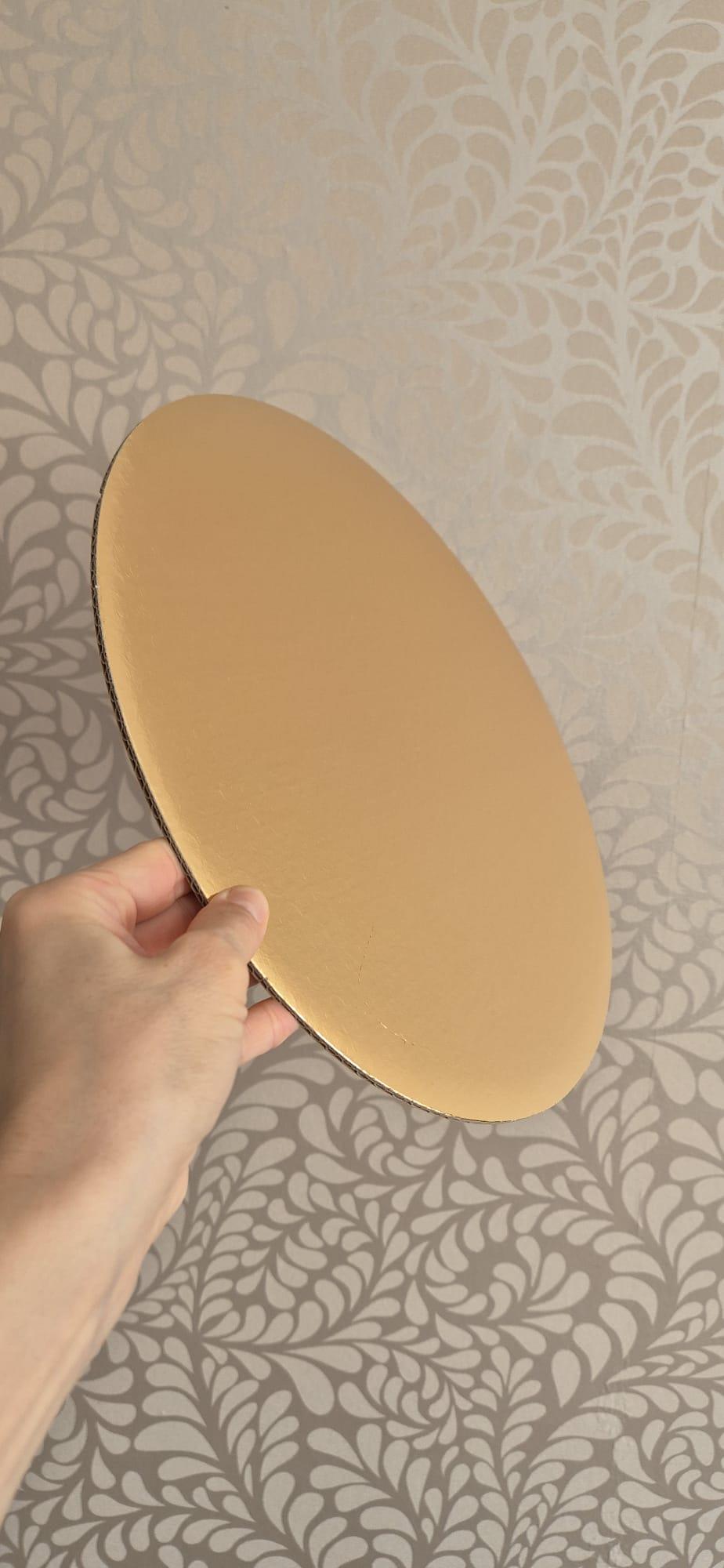 5 Adet Pasta Altlık 33cm Kalın Gold Altlık