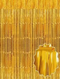 Arka Fon Perde Gold