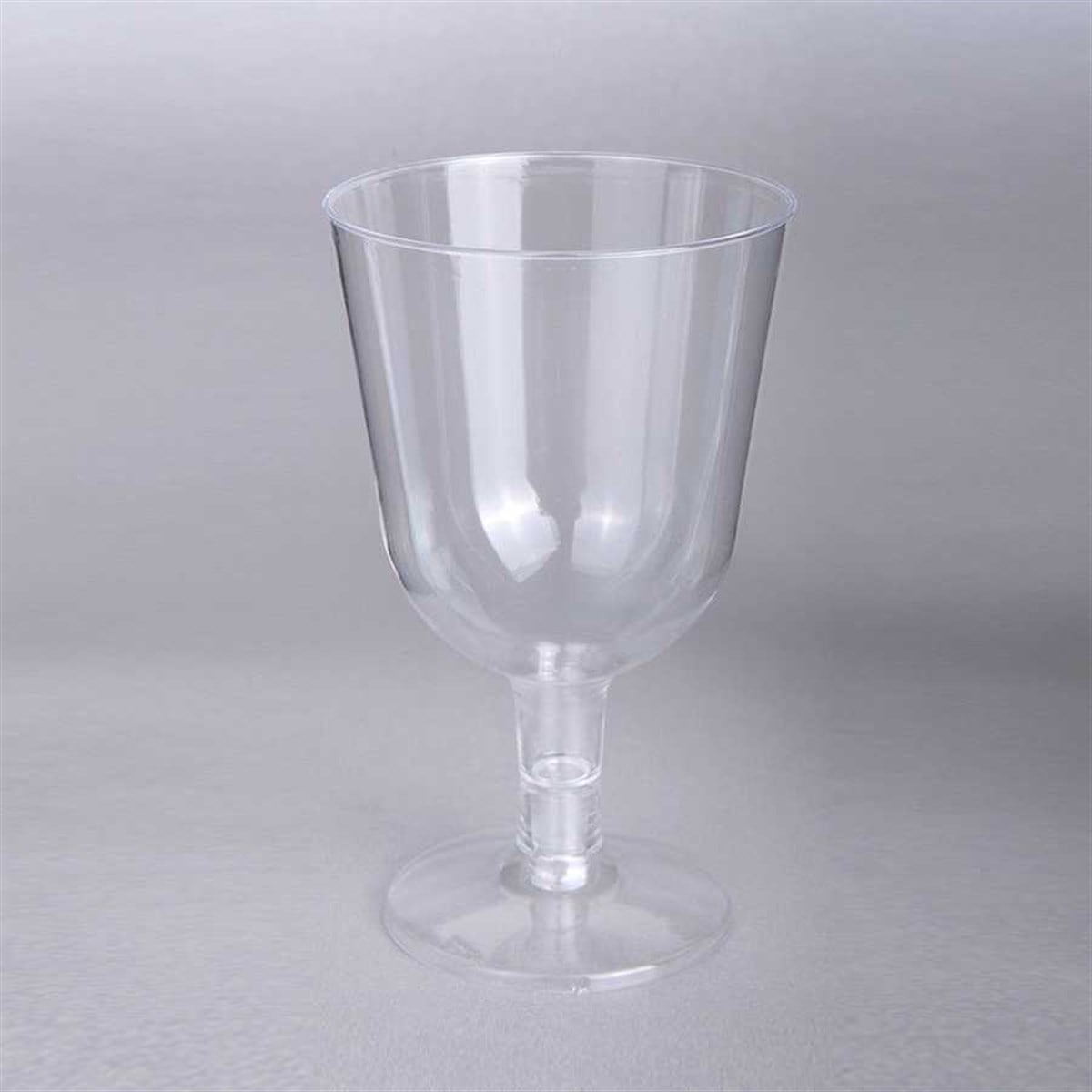 Ayaklı Plastik Kadeh Şeffaf 150 CC 6 'lı