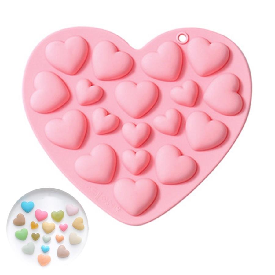 Çoklu Kalpler Silikon Kalıp