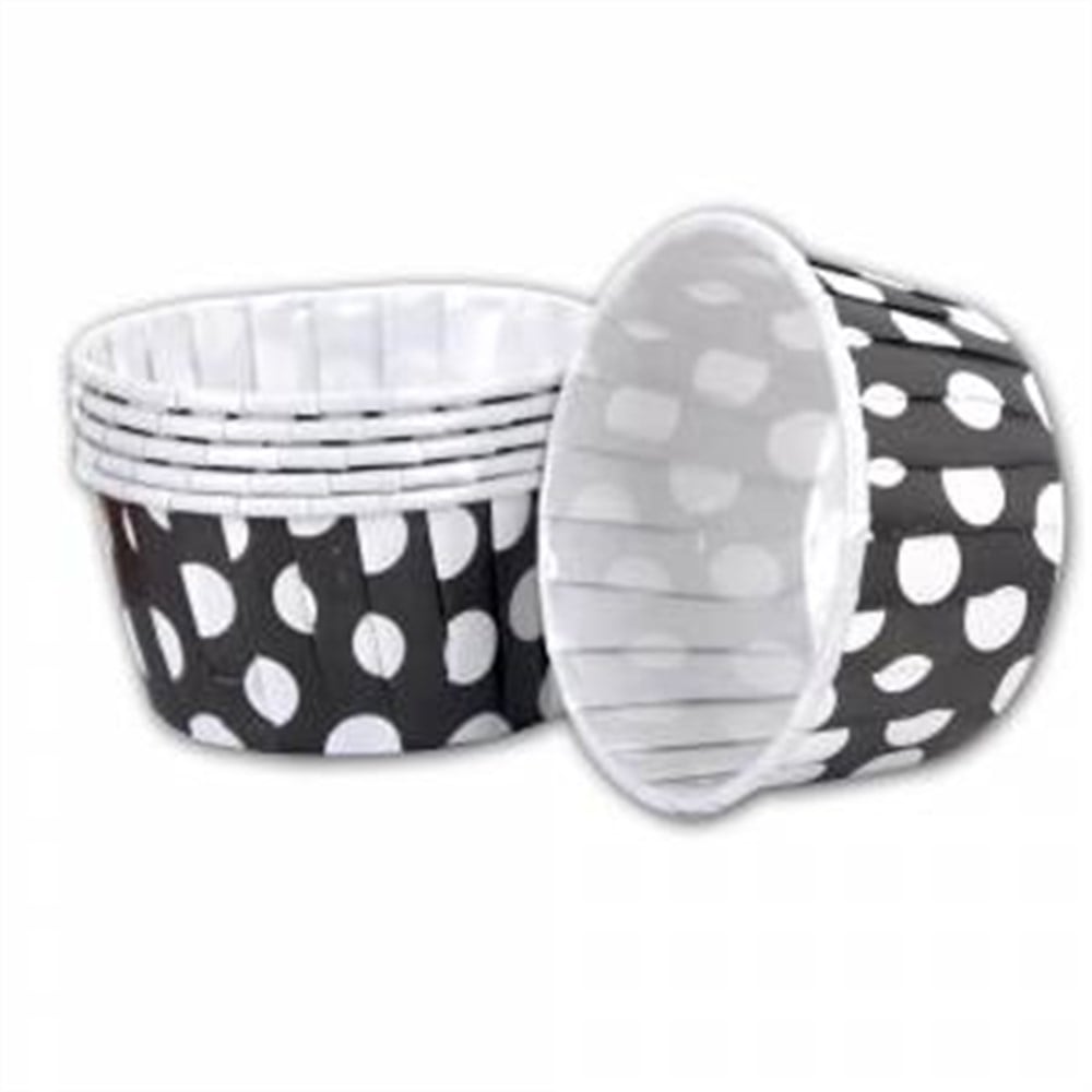 Cupcake Kalıbı Siyah Puanlı