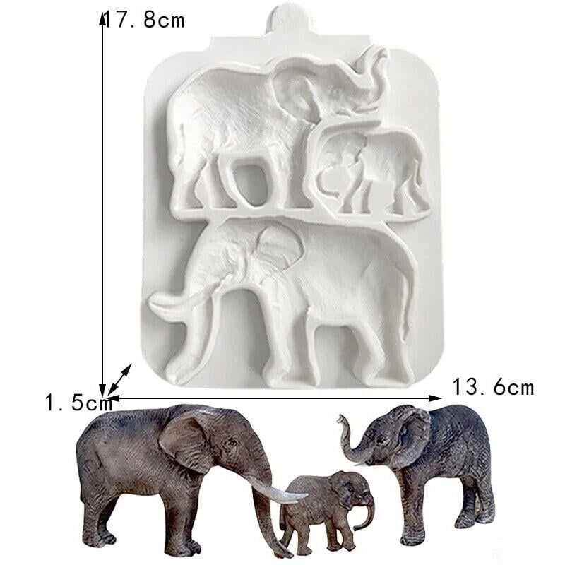 Filler ve Yavru Fil Silikon Kalıp
