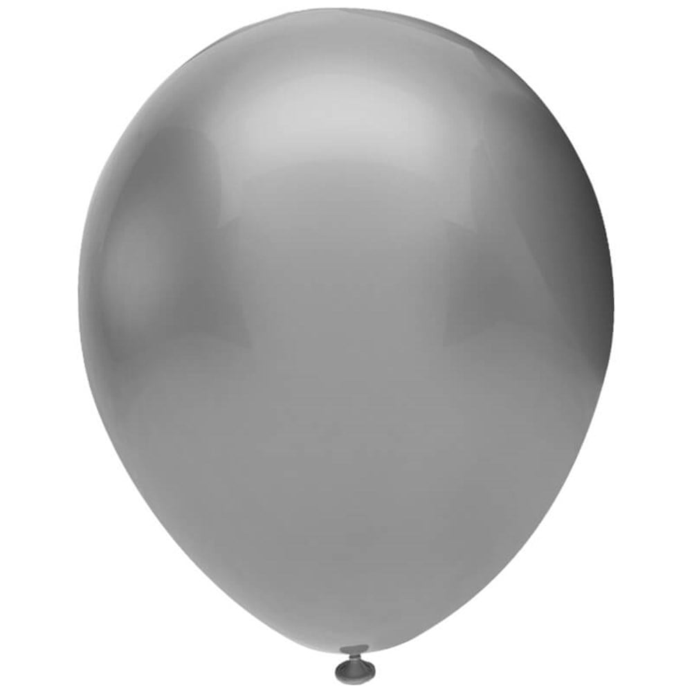 Gümüş Metalik Balon