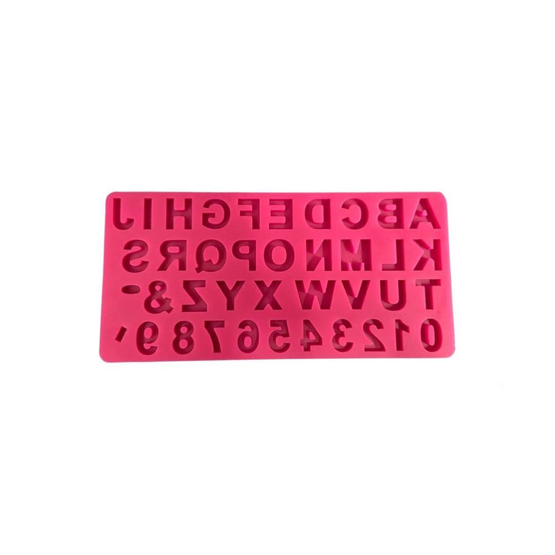 HARF RAKAM SİLİKON KALIP
