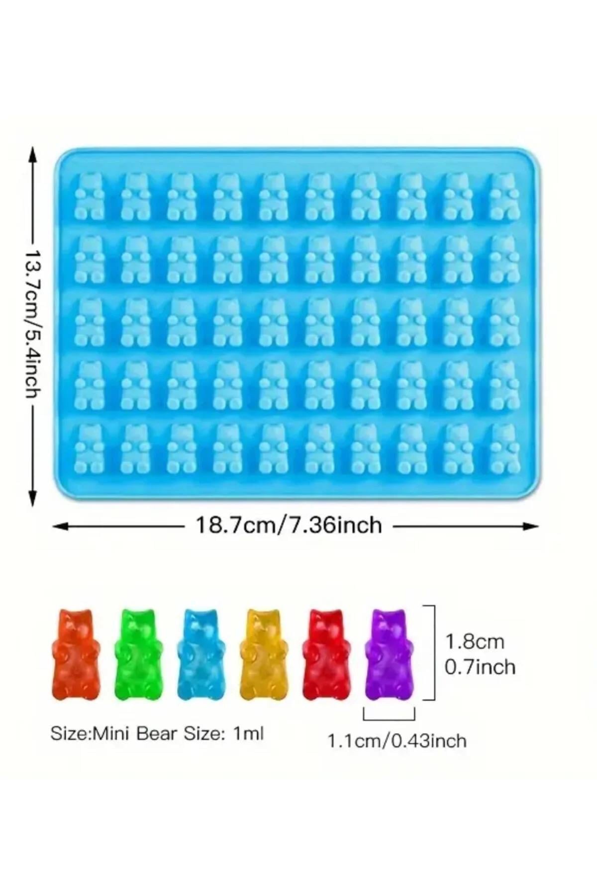 Jelibon Ayıcık Silikon Kalıp