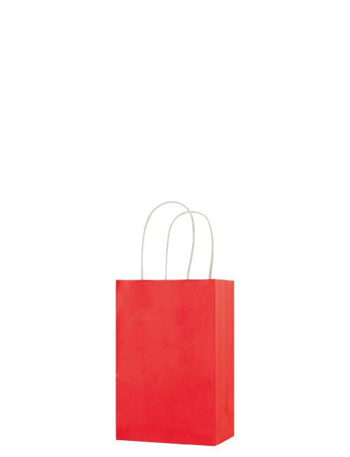 Kağıt Çanta Mini Boy 12x15x6 cm 10 Parça Kırmızı