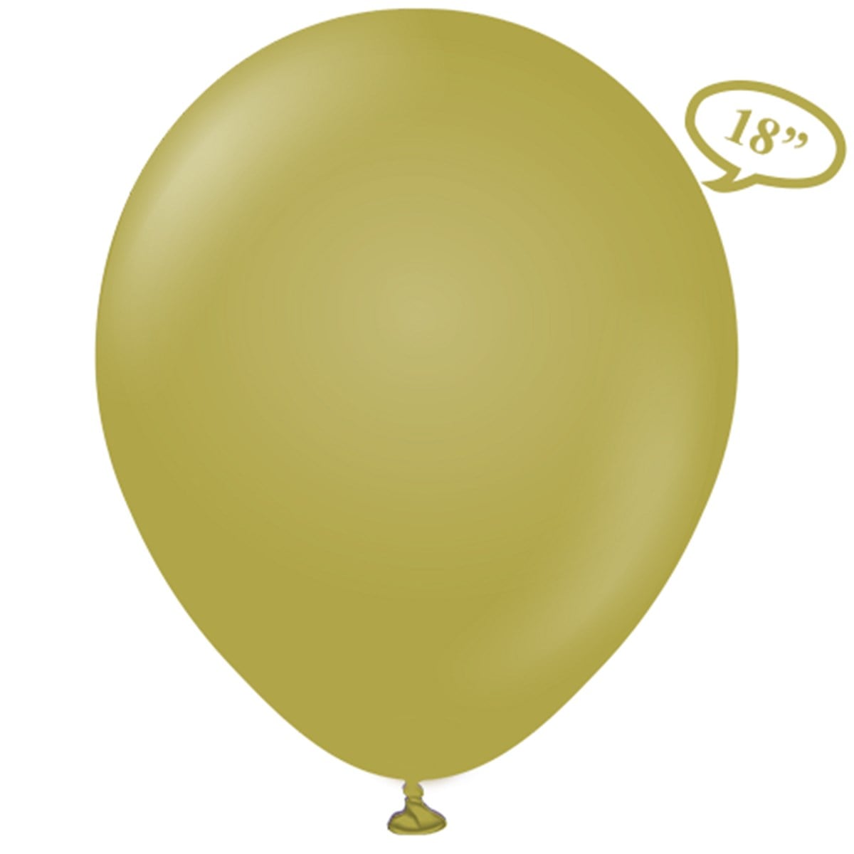 Kalisan Retro Zeytin Lateks Balon 18''