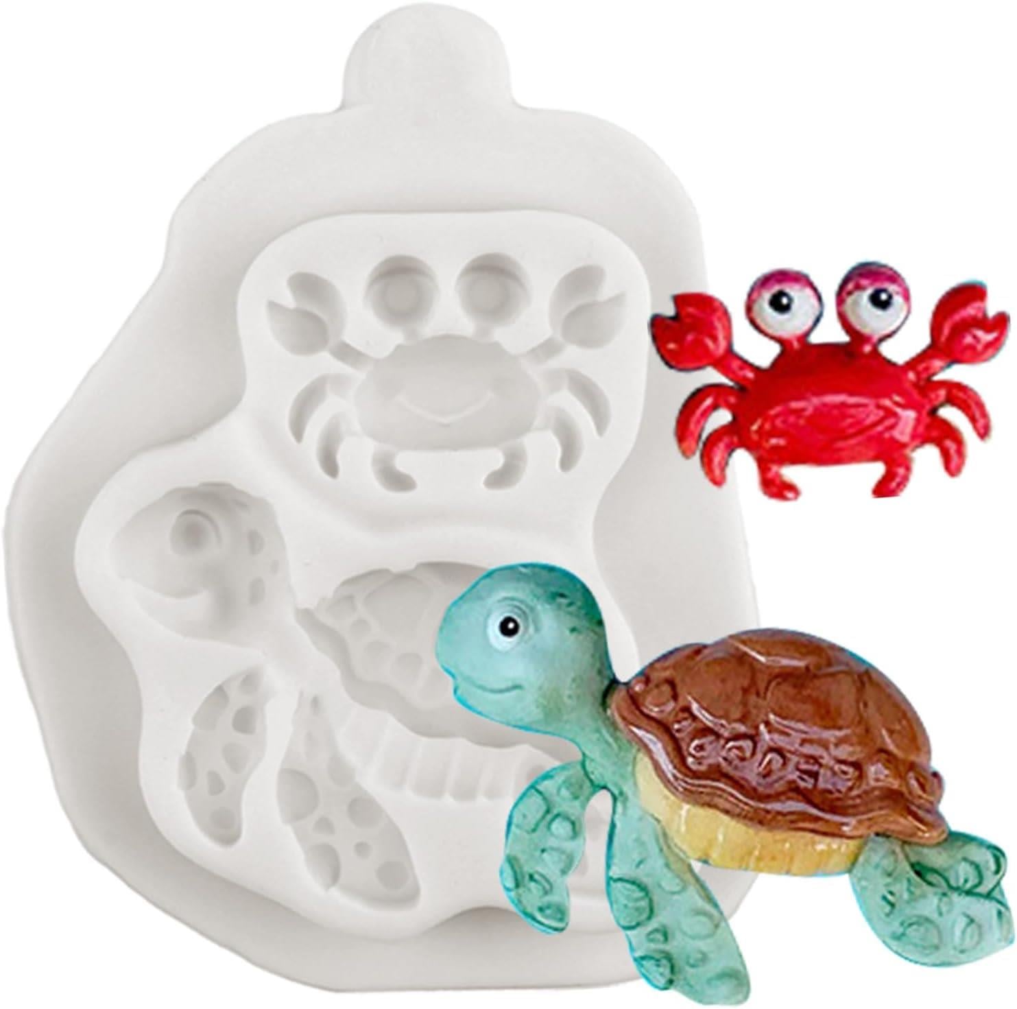 Kaplumbağa Yengeç Silikon Kalıp