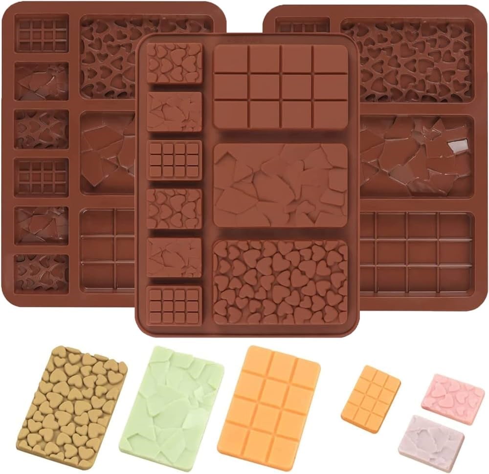 Karışık Tablet Çikolata Kalıbı