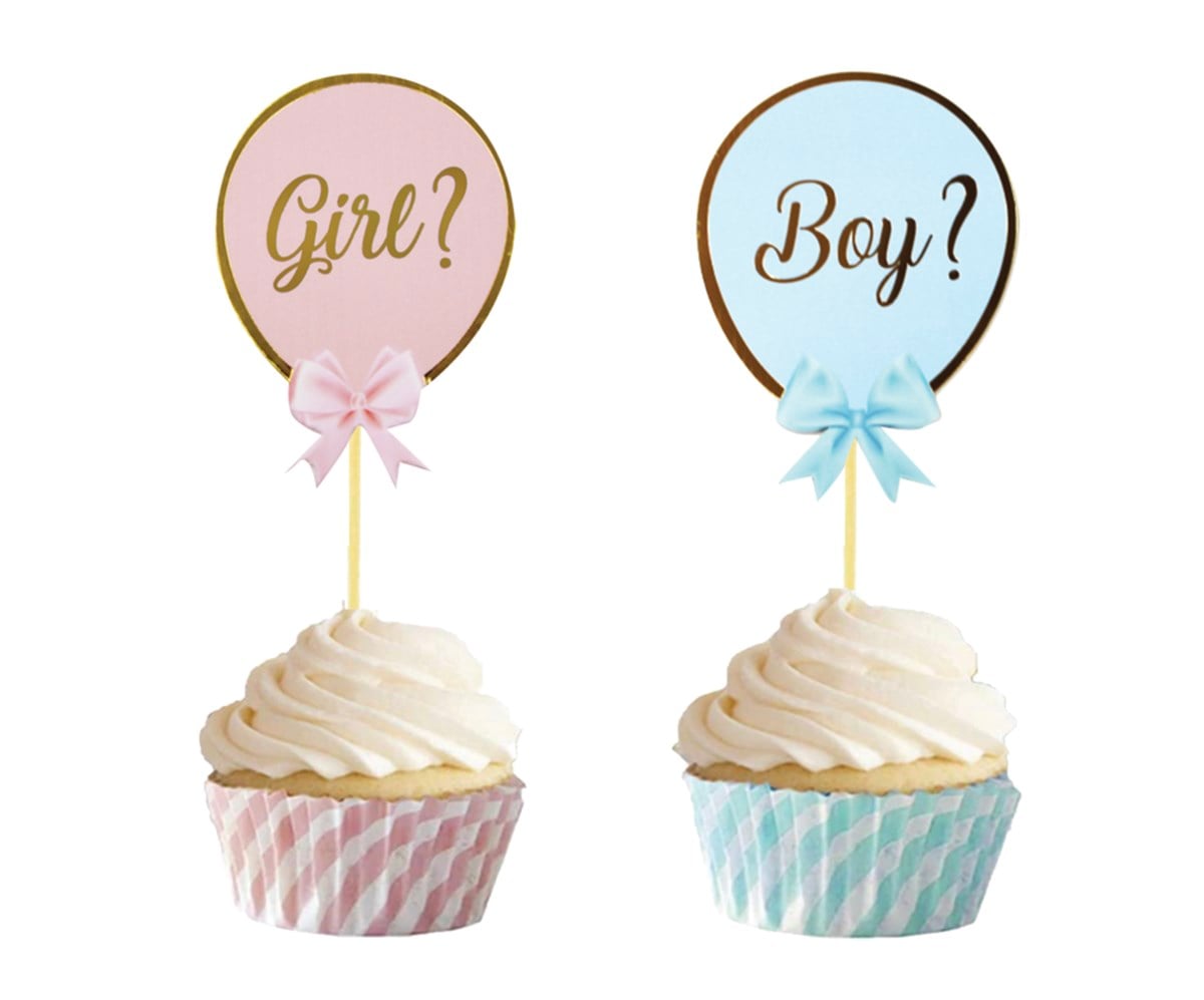 Kürdan Varak Baskılı Cinsiyet 10'lu