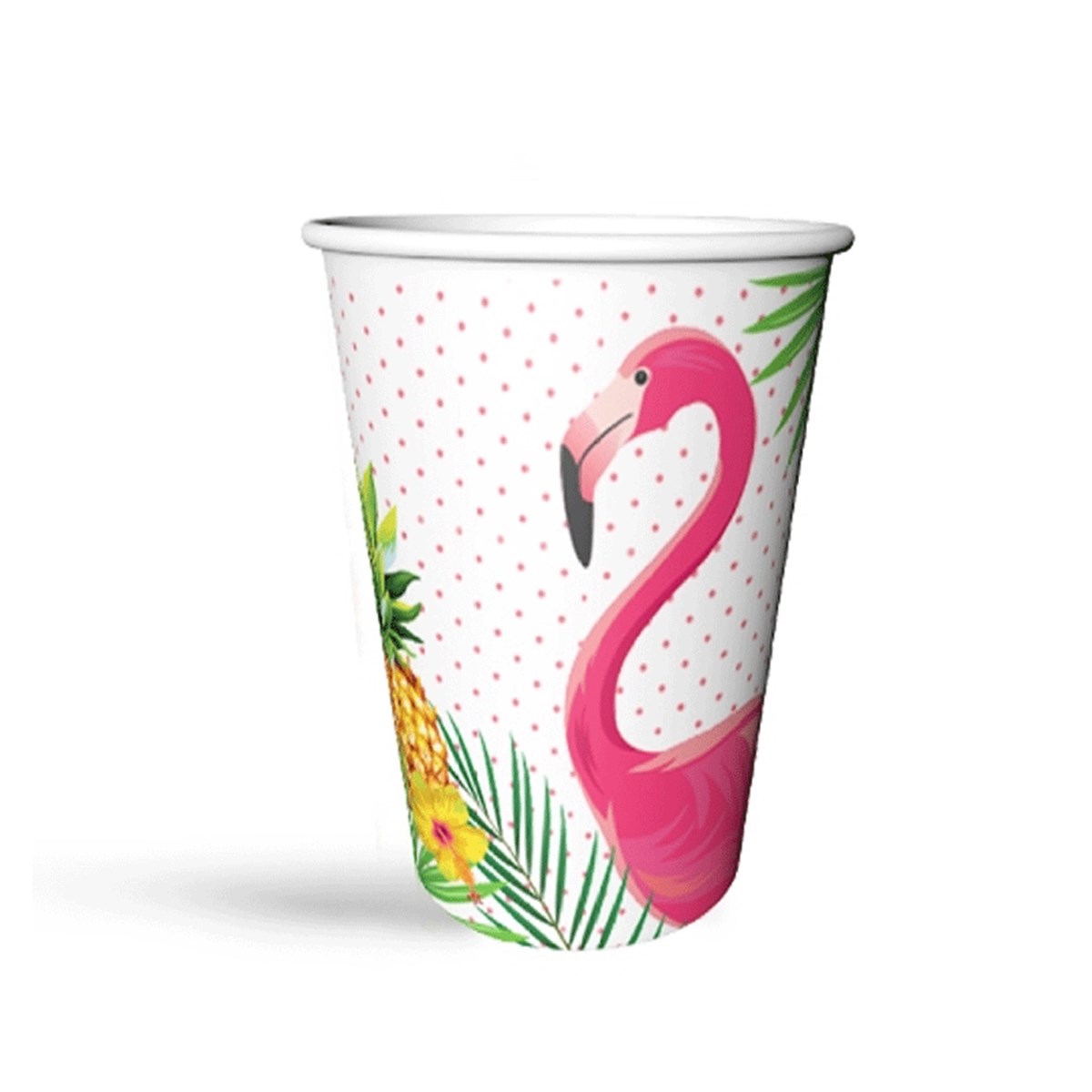 Lisanslı Flamingo Ananas Bardak