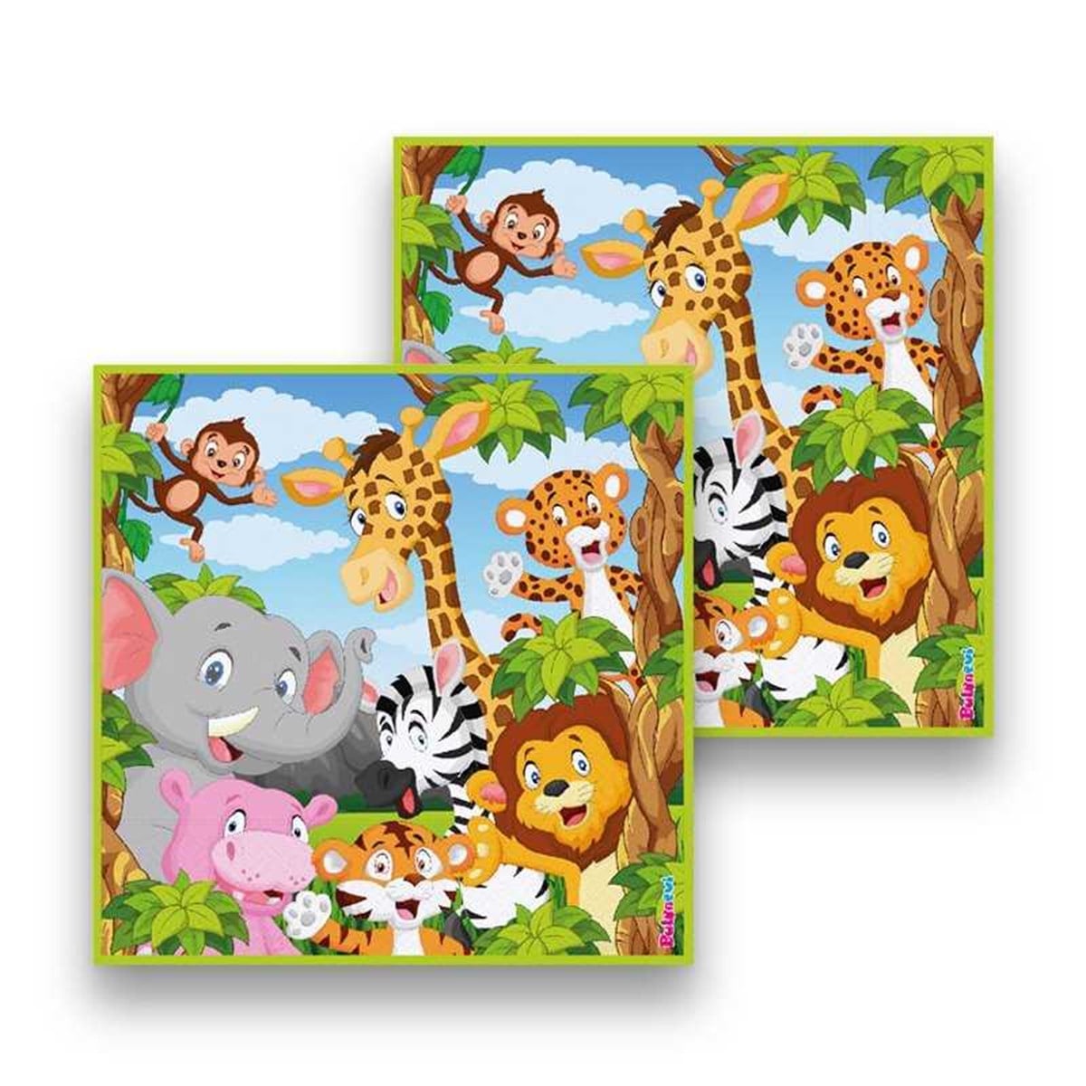 Lisanslı Safari Kağıt Peçete