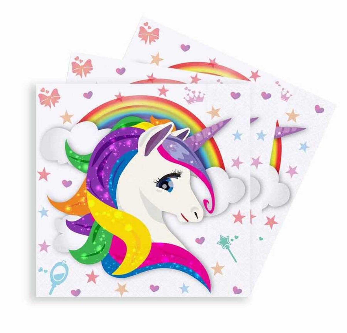 Lisanslı Unicorn Kağıt Peçete