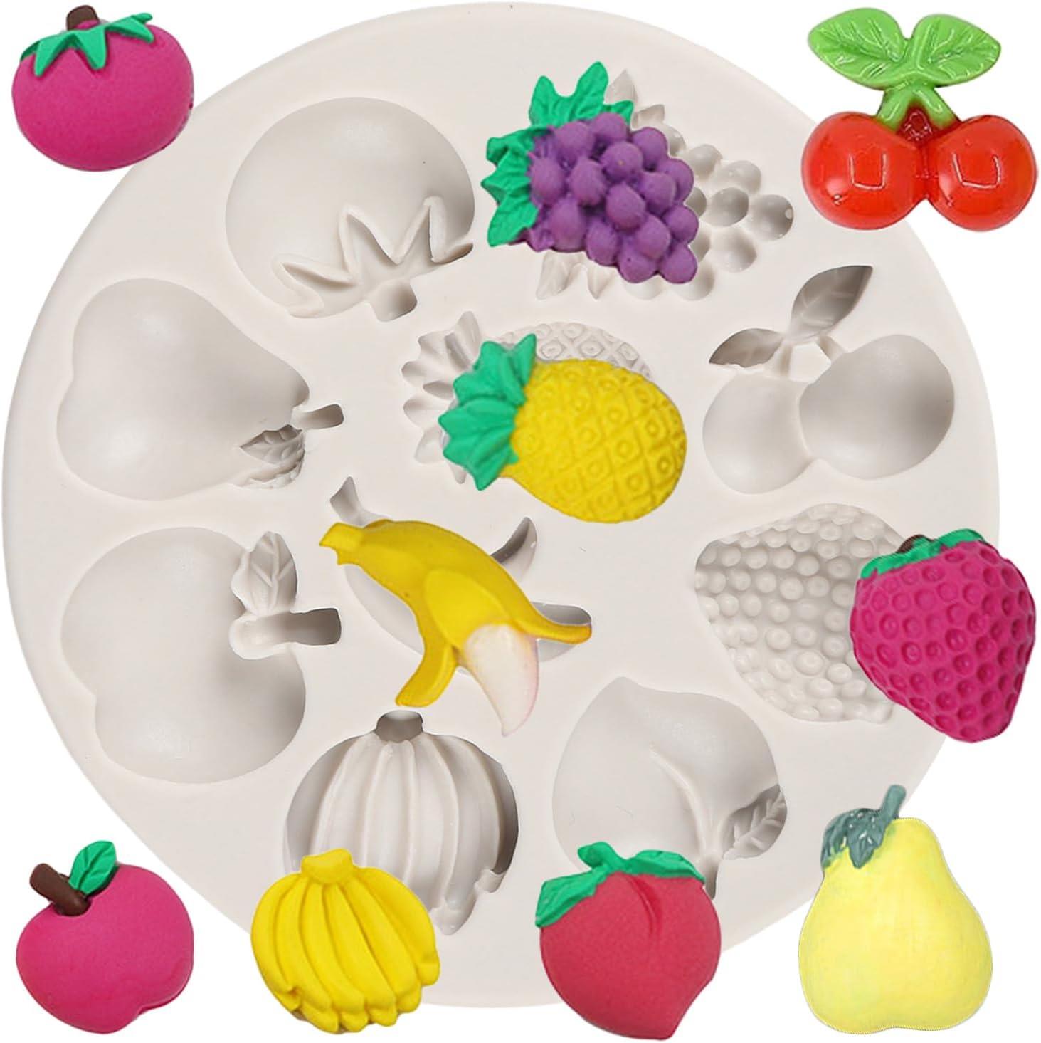Meyveler Silikon Kalıp