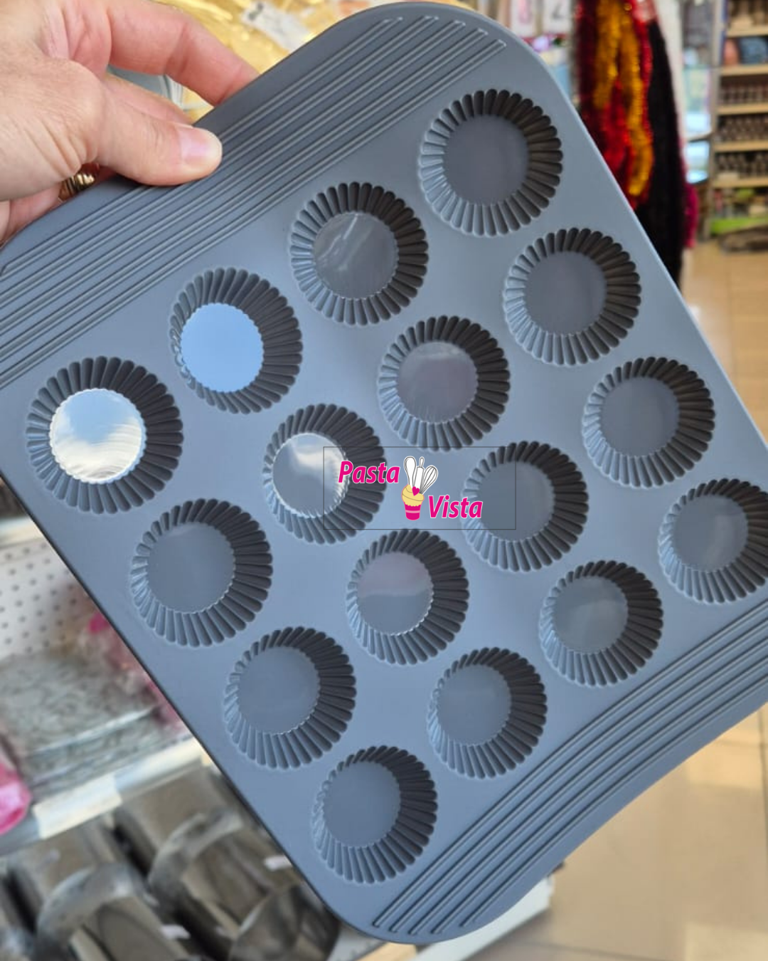 Mini Tart Silikon Kalıp 16lı