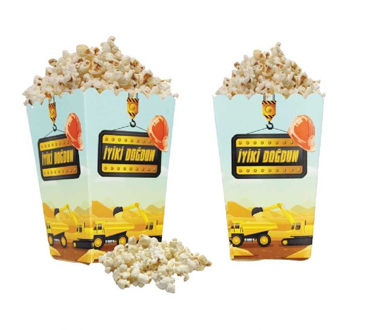 Mısır Kutusu İnşaat Temalı 8'li