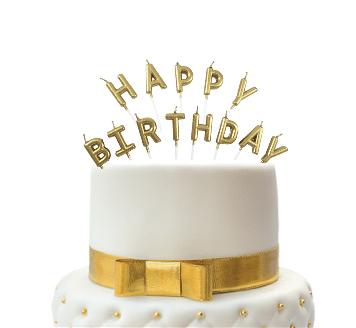 Mum Kürdanlı Happy Birthday Altın