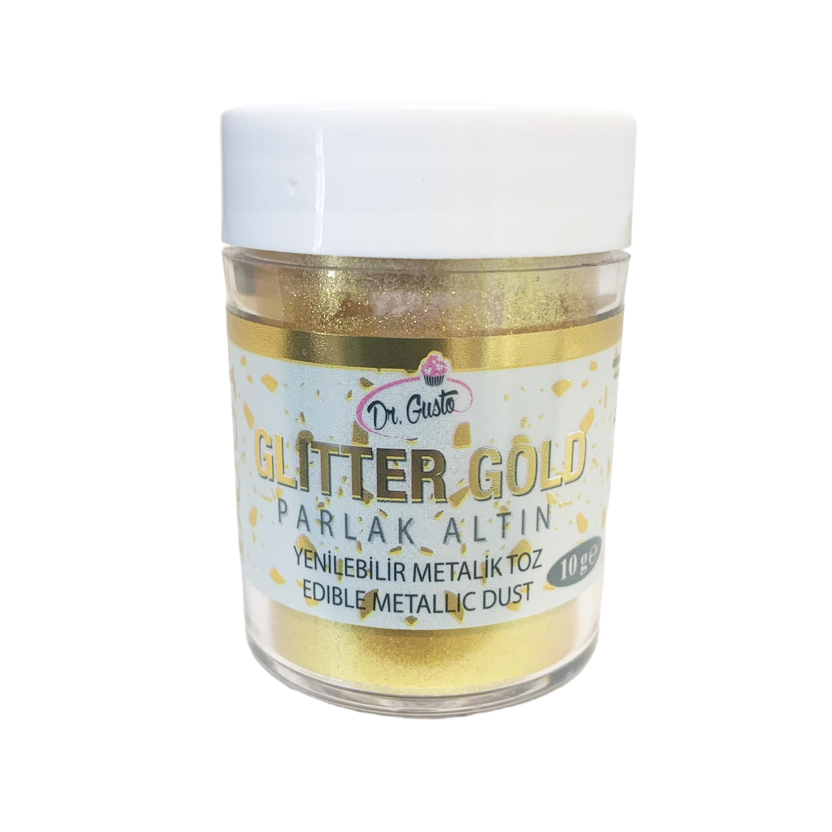Parlak Gold  10gr Toz Boya Yenilebilir