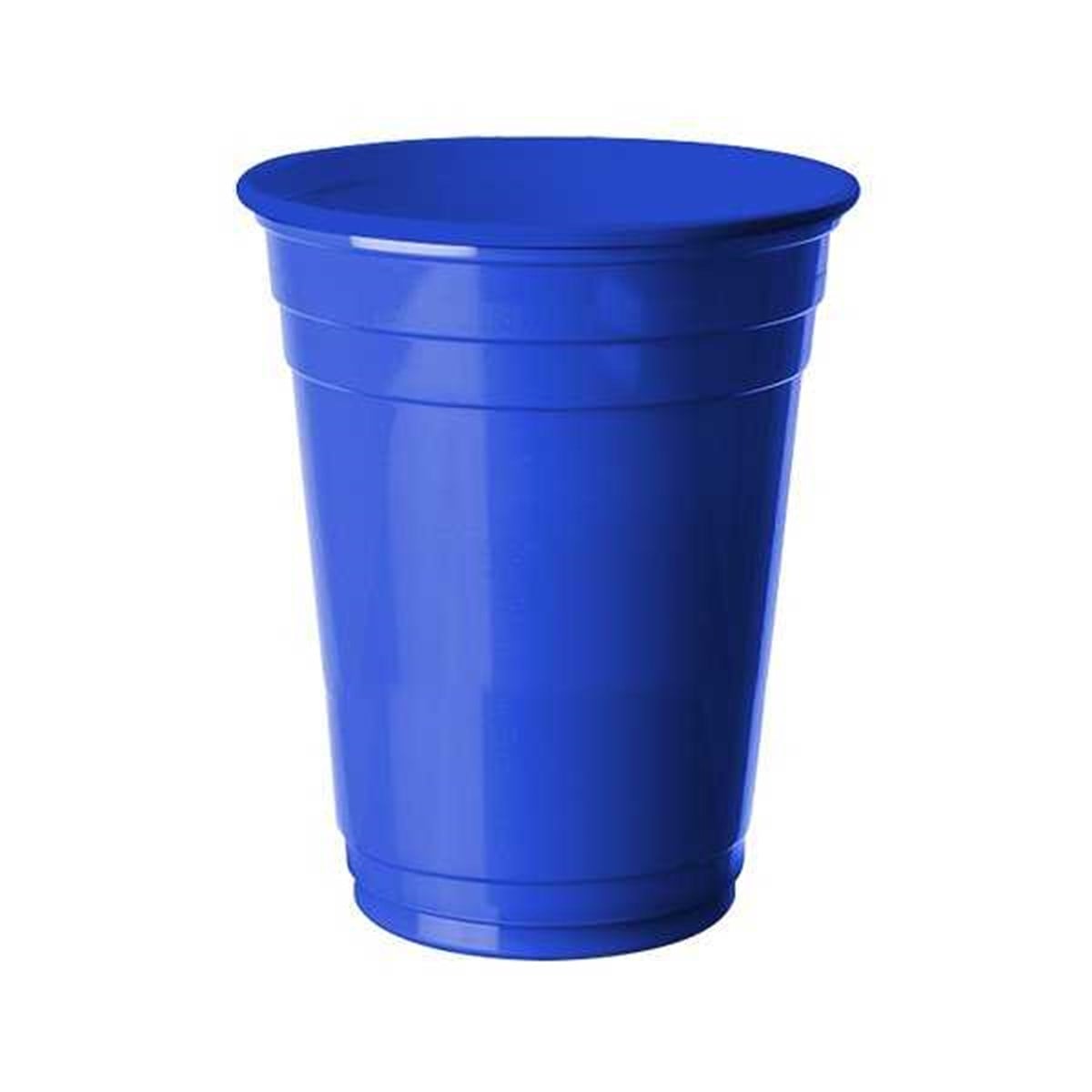 Plastik Bardak Büyük Lacivert 8 'li