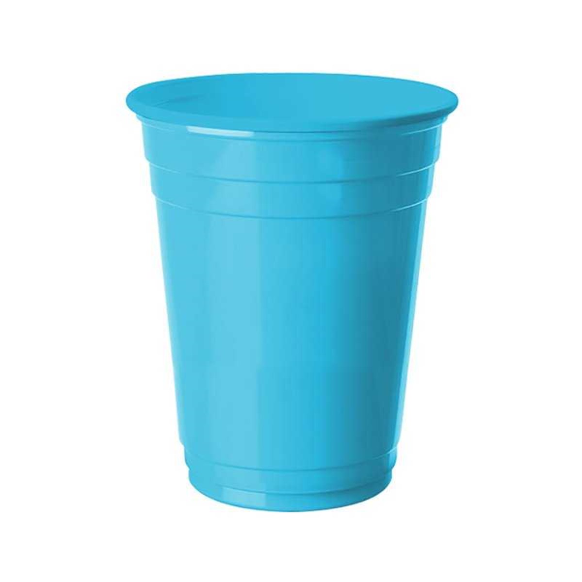 Plastik Bardak Büyük Turkuaz 8 'li