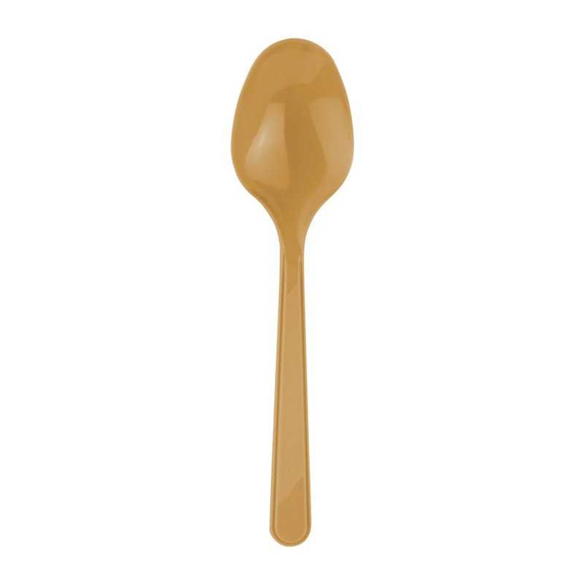 Plastik Kaşık Gold 25 'li