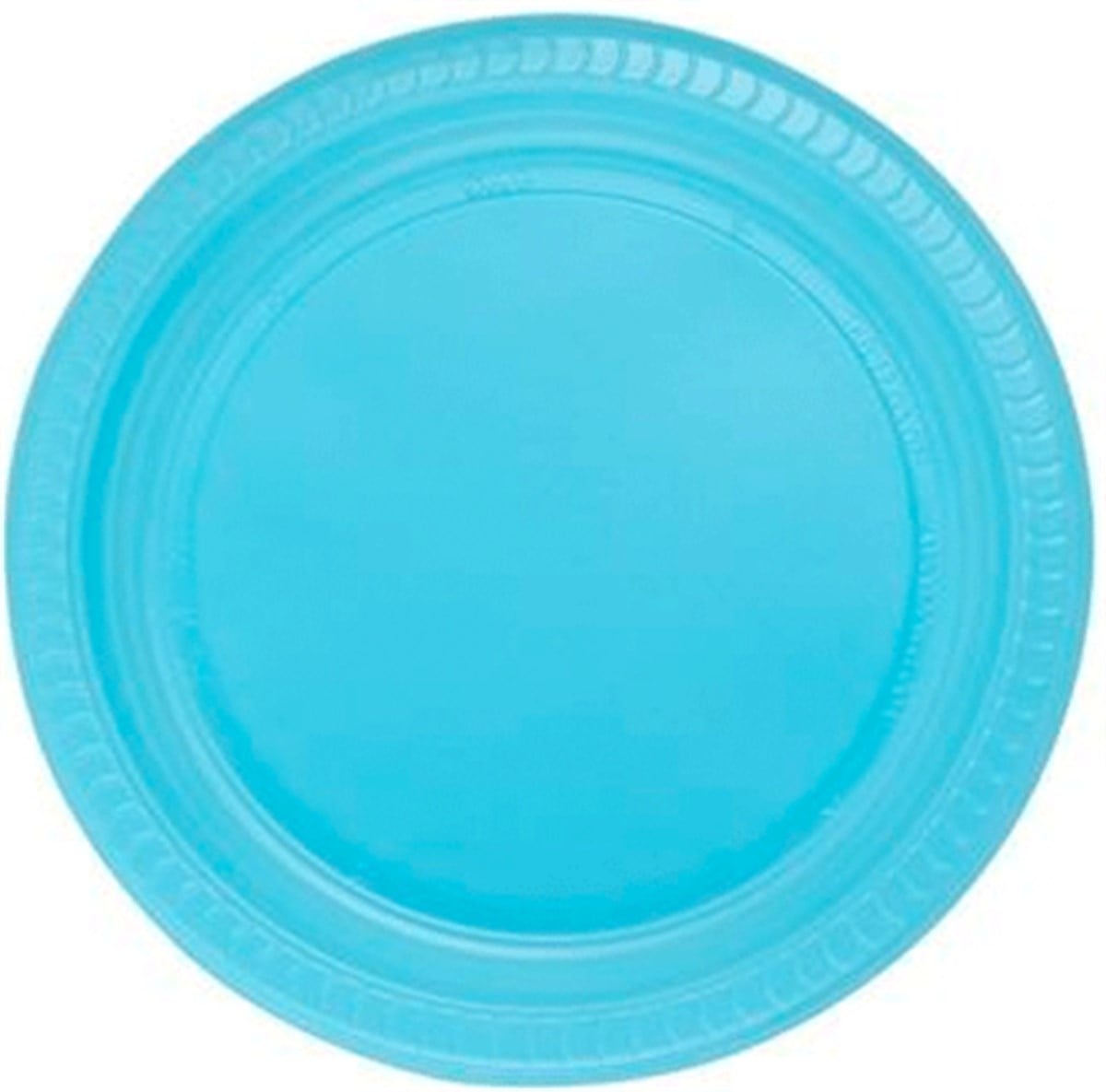 Plastik Tabak Açık Mavi 22 Cm 25 'li