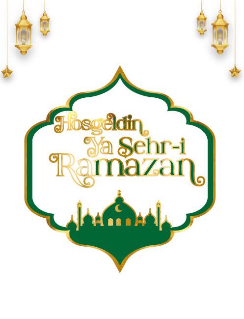 Ramazan Temalı Dekoratif Banner 10lu