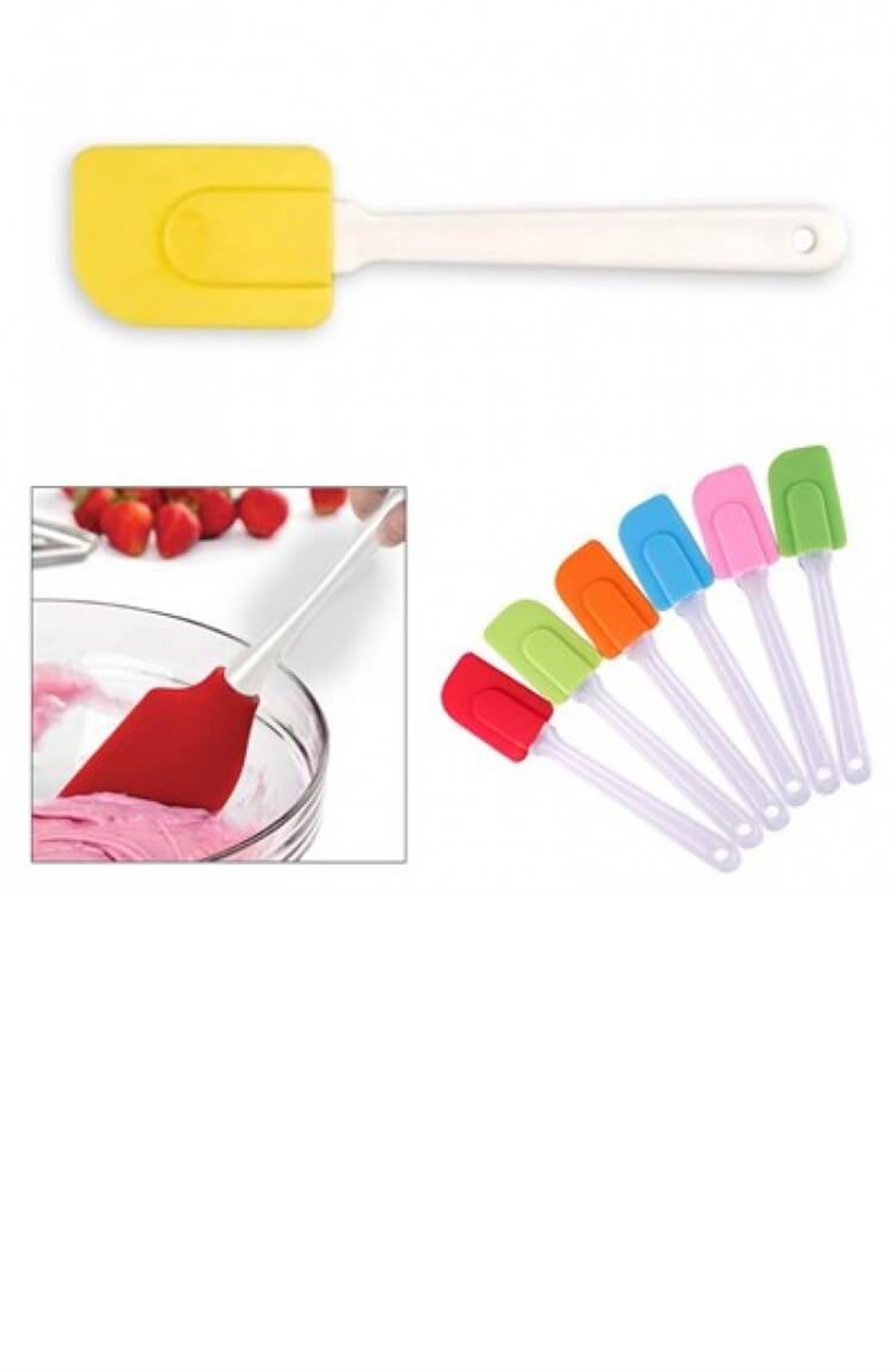 Silikon Uçlu Spatula