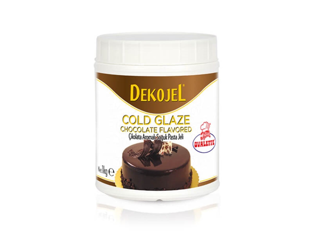 Soğuk Pasta Jeli 1kg Çikolatalı