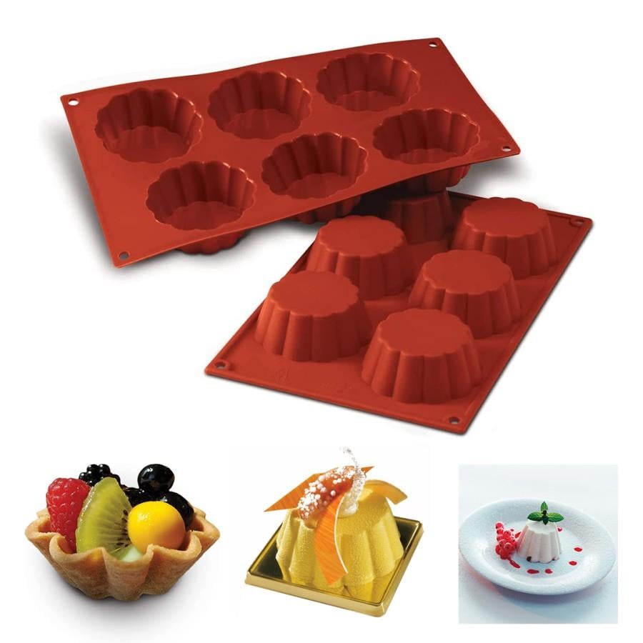 Tart&Cupcake Silikon Kalıp 6lı
