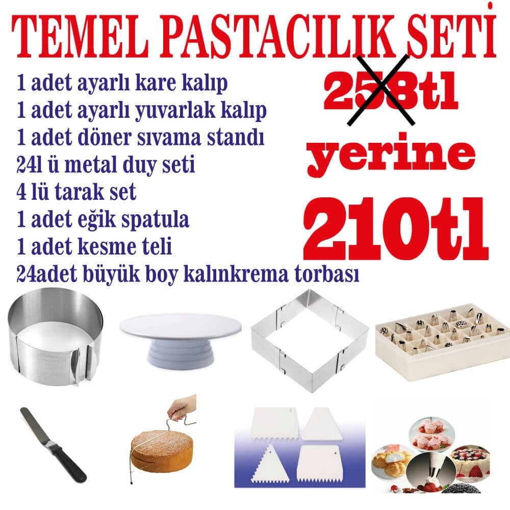 TEMEL PASTACILIK SETİ