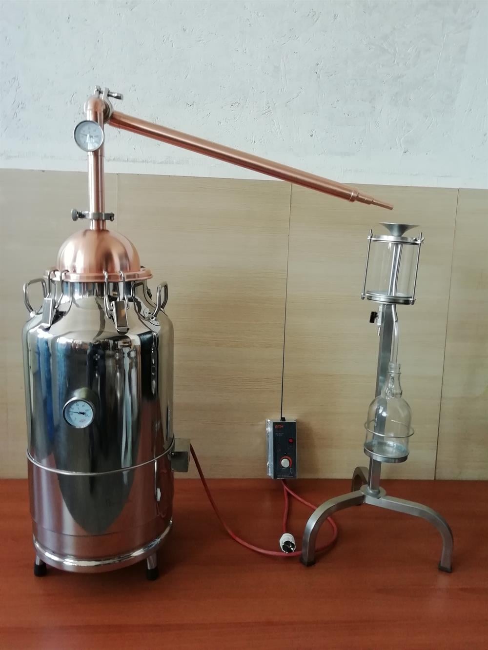 50 Litre Profesyonel ESANSİYEL DAMITMA CİHAZI