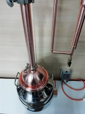 20 Litre OTO POT ve REFLUX BAKIR Damıtma Cihazı-İmbik