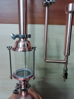 20 Litre OTO POT ve REFLUX BAKIR Damıtma Cihazı-İmbik