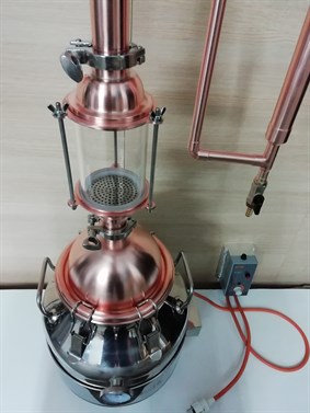 20 Litre OTO POT ve REFLUX BAKIR Damıtma Cihazı-İmbik