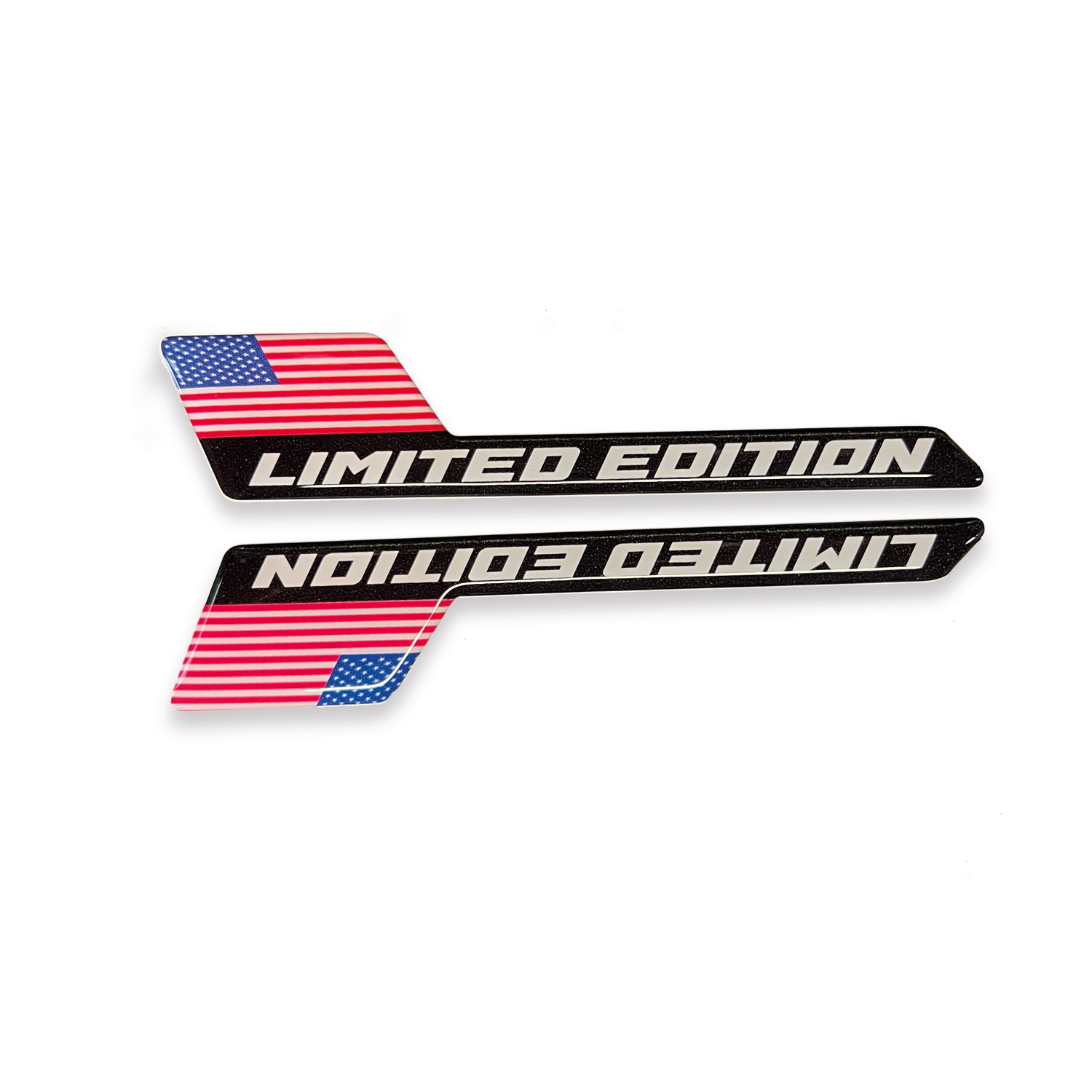Amerikan Bayraklı Limited Edition Sticker Arma 2 Adet 3D Universal