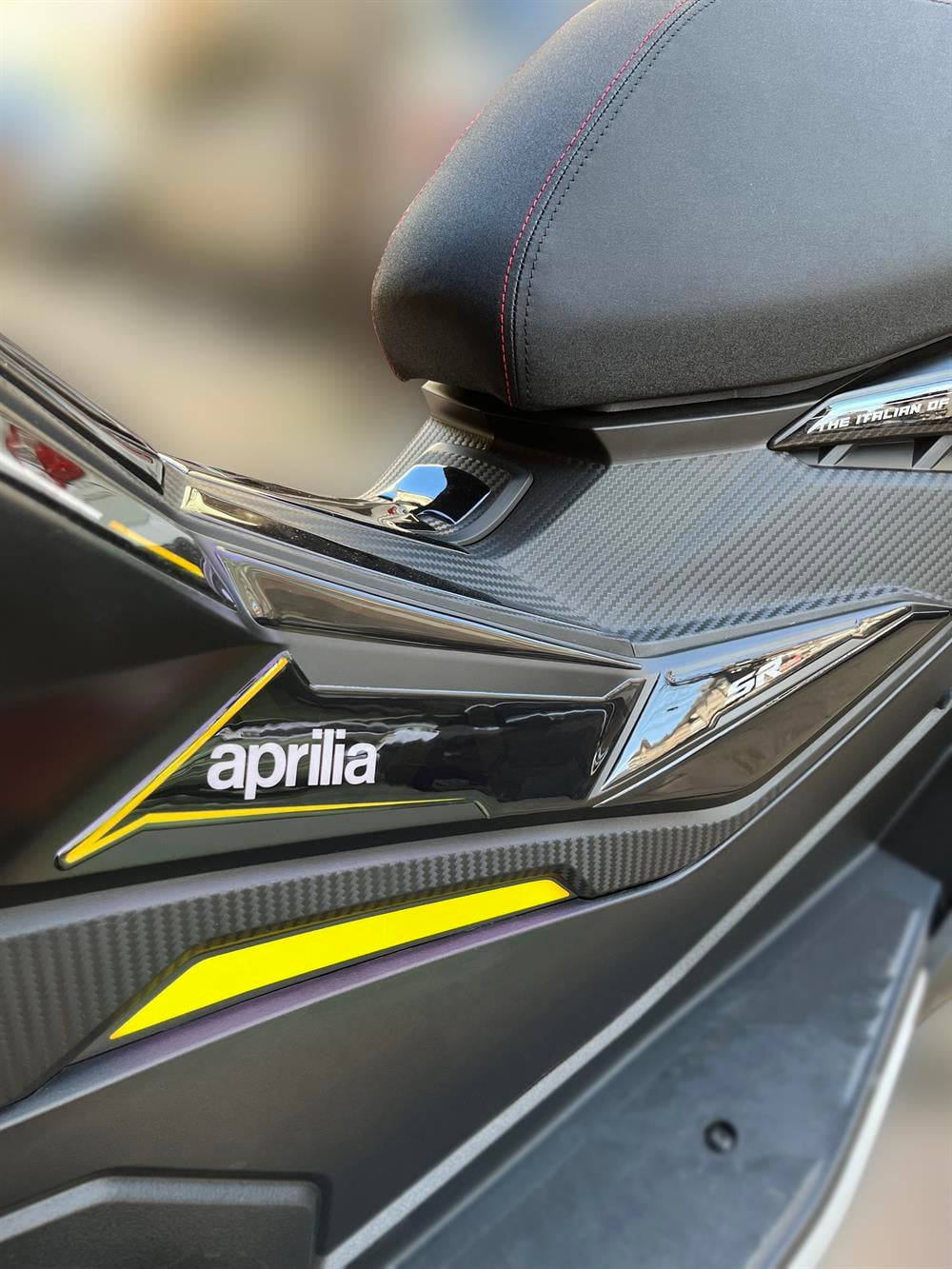 Aprilia Sr Gt 200 125 Sarı Siyah Yan Pad