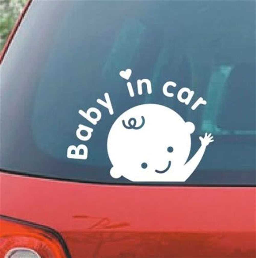 Baby İn Car Sticker