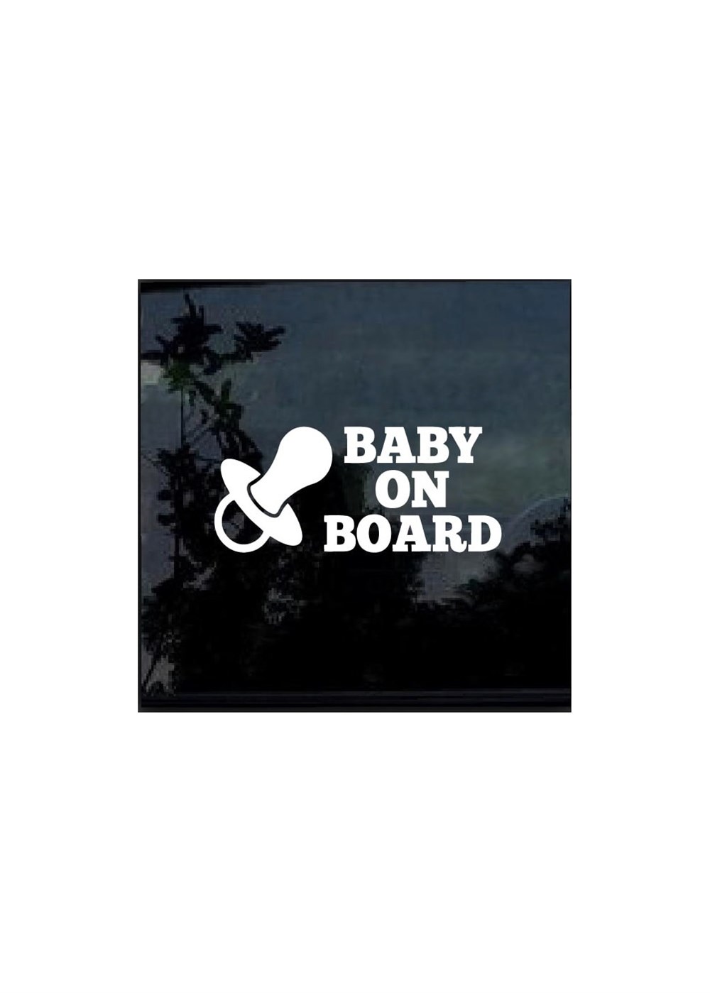 Baby On Board Oto Sticker