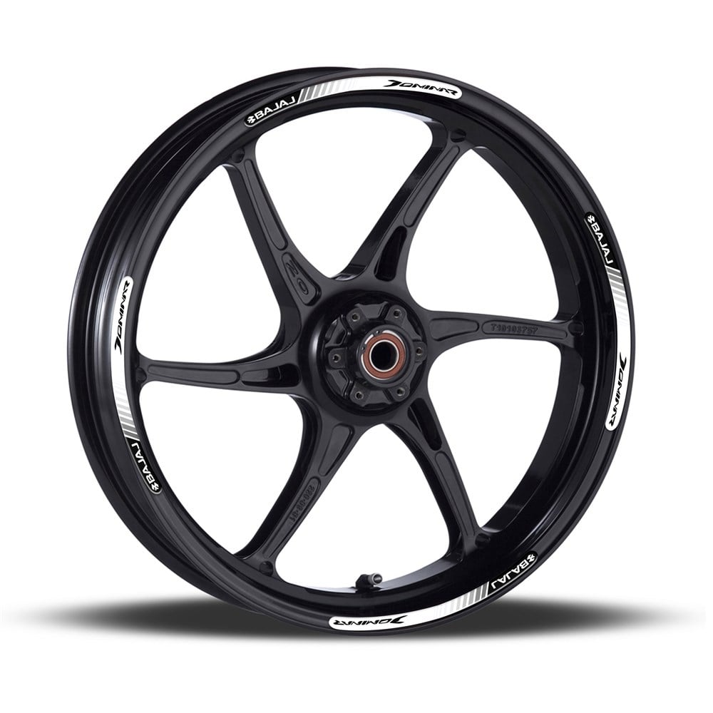 Bajaj Dominar 3D Reflektif Yansıtma Özellikli Damla Jant Şeridi 