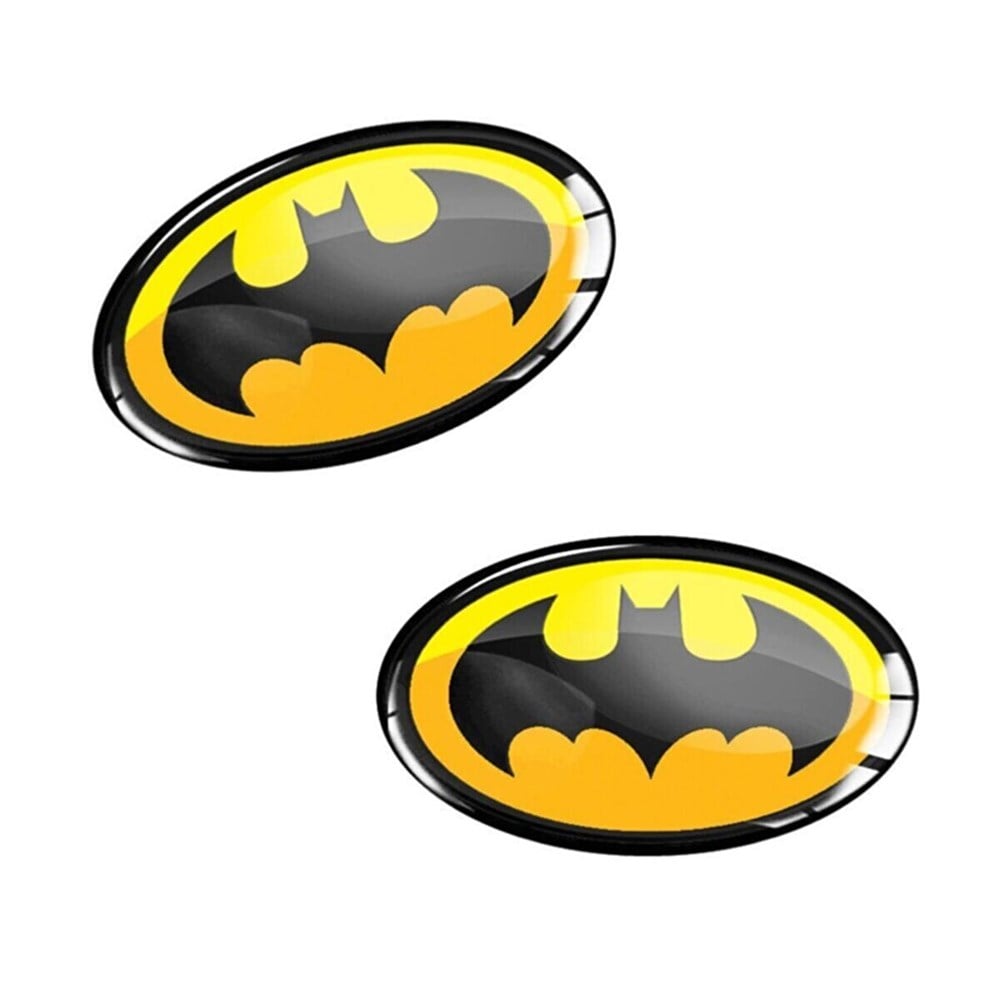 BATMAN LOGO 3D STICKER 2 ADET