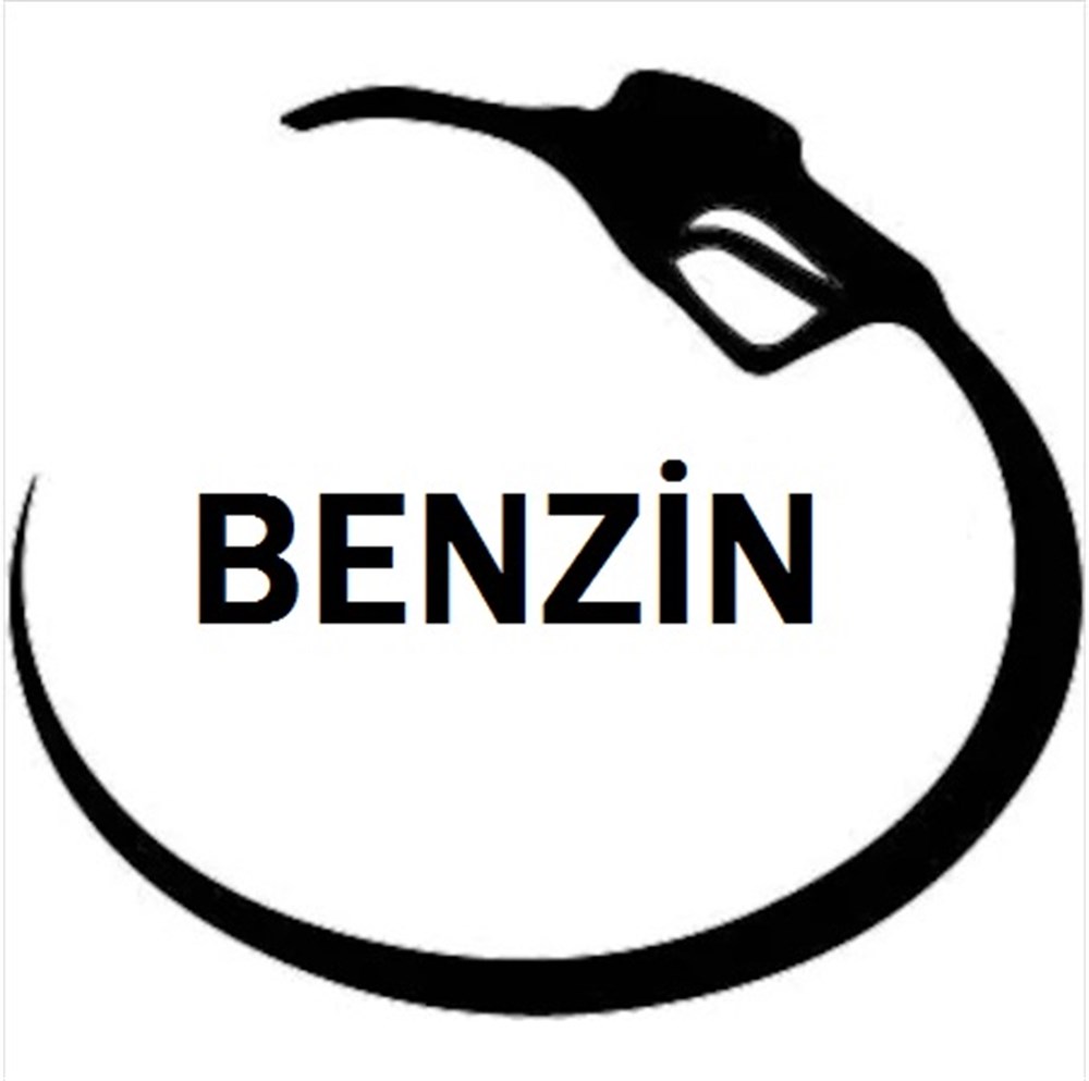 Benzin Depo Kapağı Oto Sticker Siyah 10