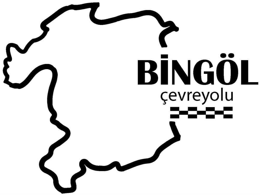 Bingöl Çevreyolu Sticker - Ücretsiz Kargo 