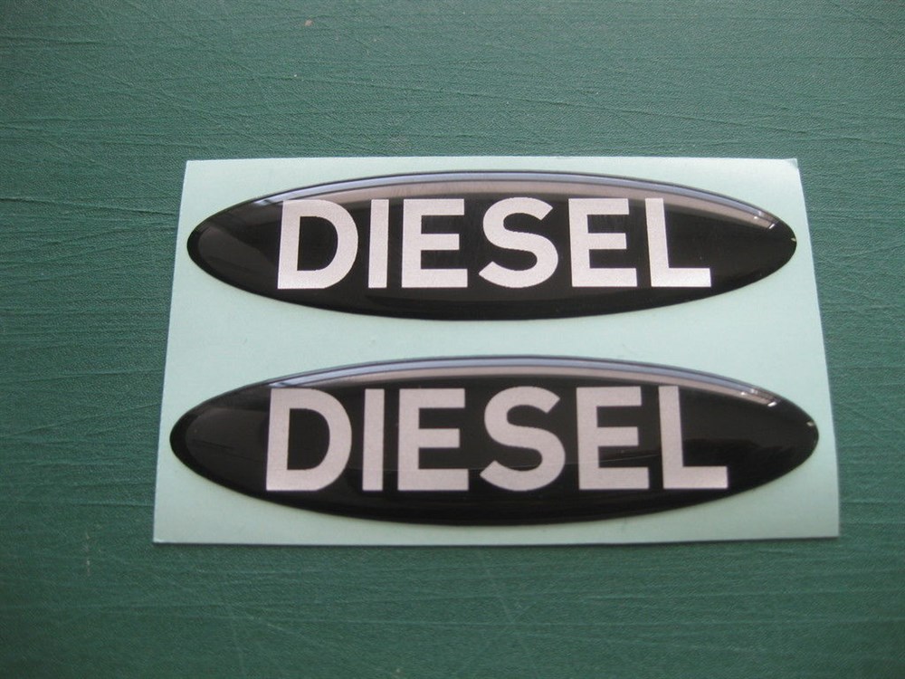 Dizel 3D Sticker 2 Adet