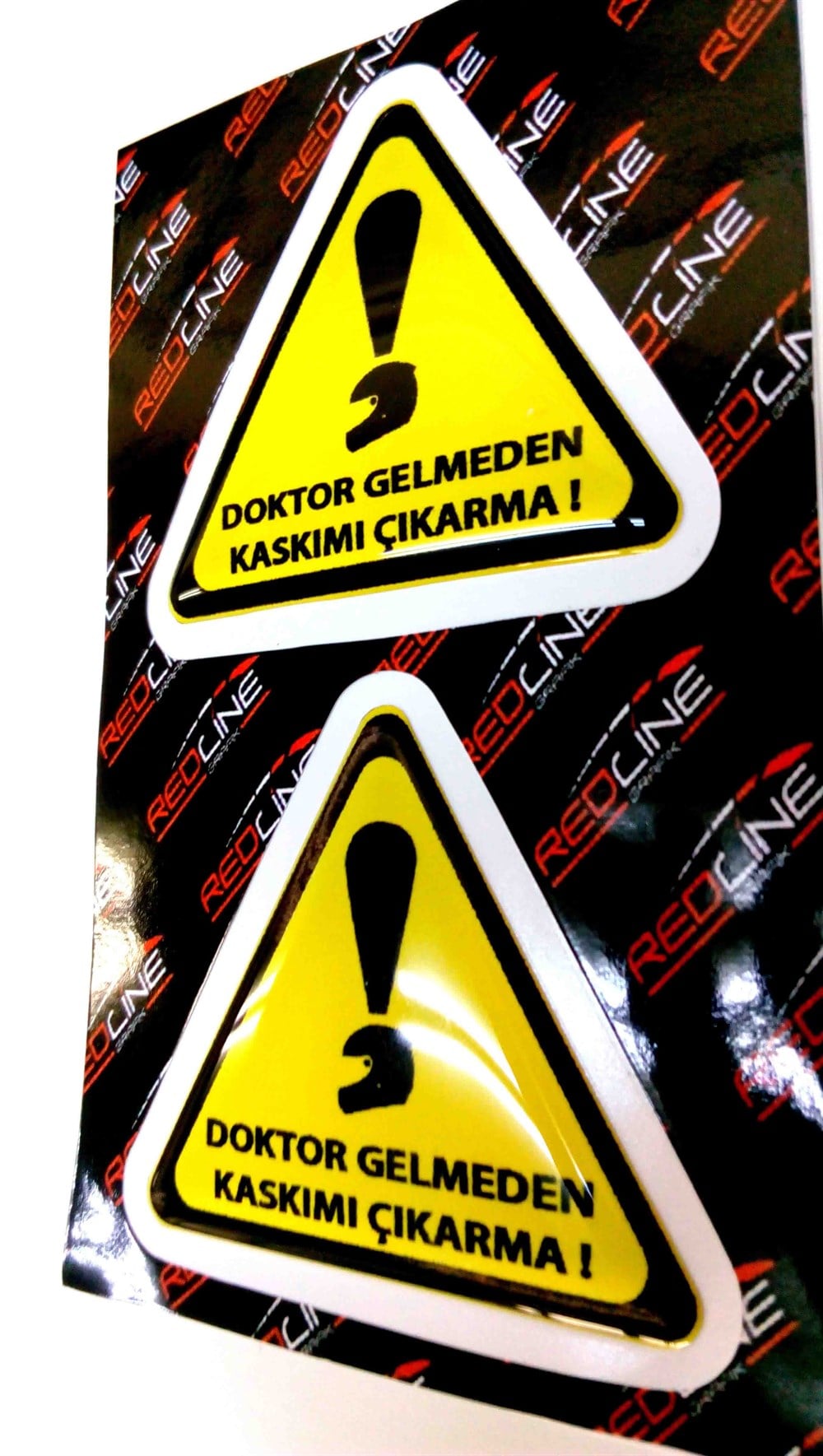 Doktor Gelmeden Kaskımı Çıkarma Sticker