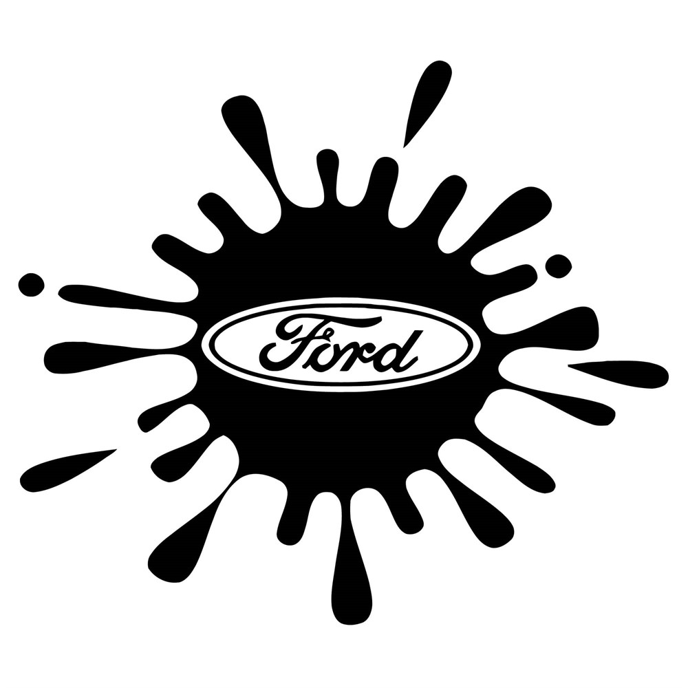FORD UYARI SIÇRAMASI STİCKER