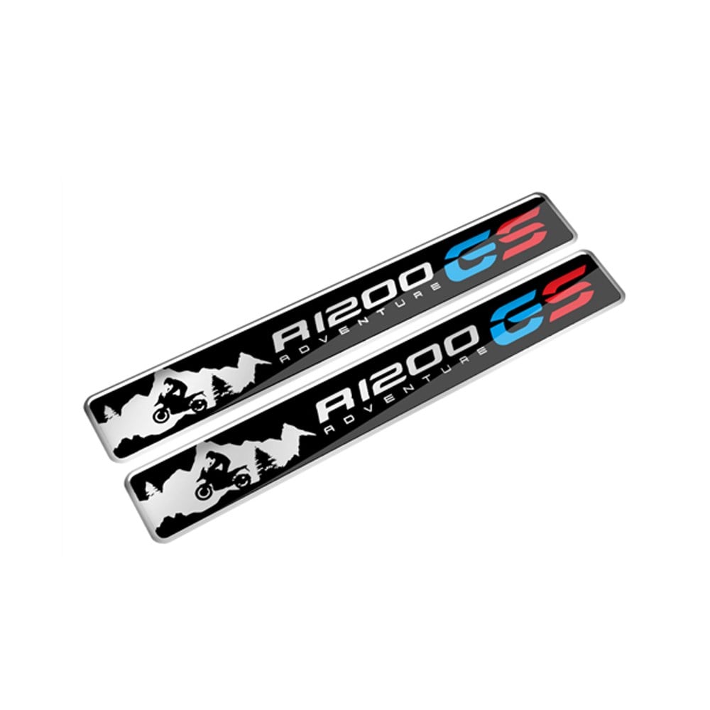 Gs R1200 Adventure 3D Sticker Siyah
