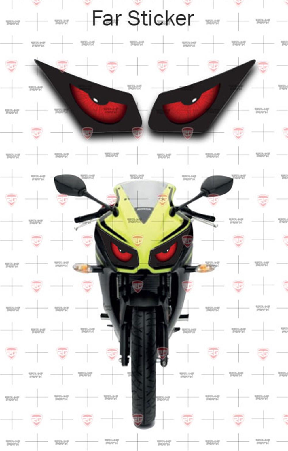 Honda CBR 250R Far Filesi Kırmızı Göz