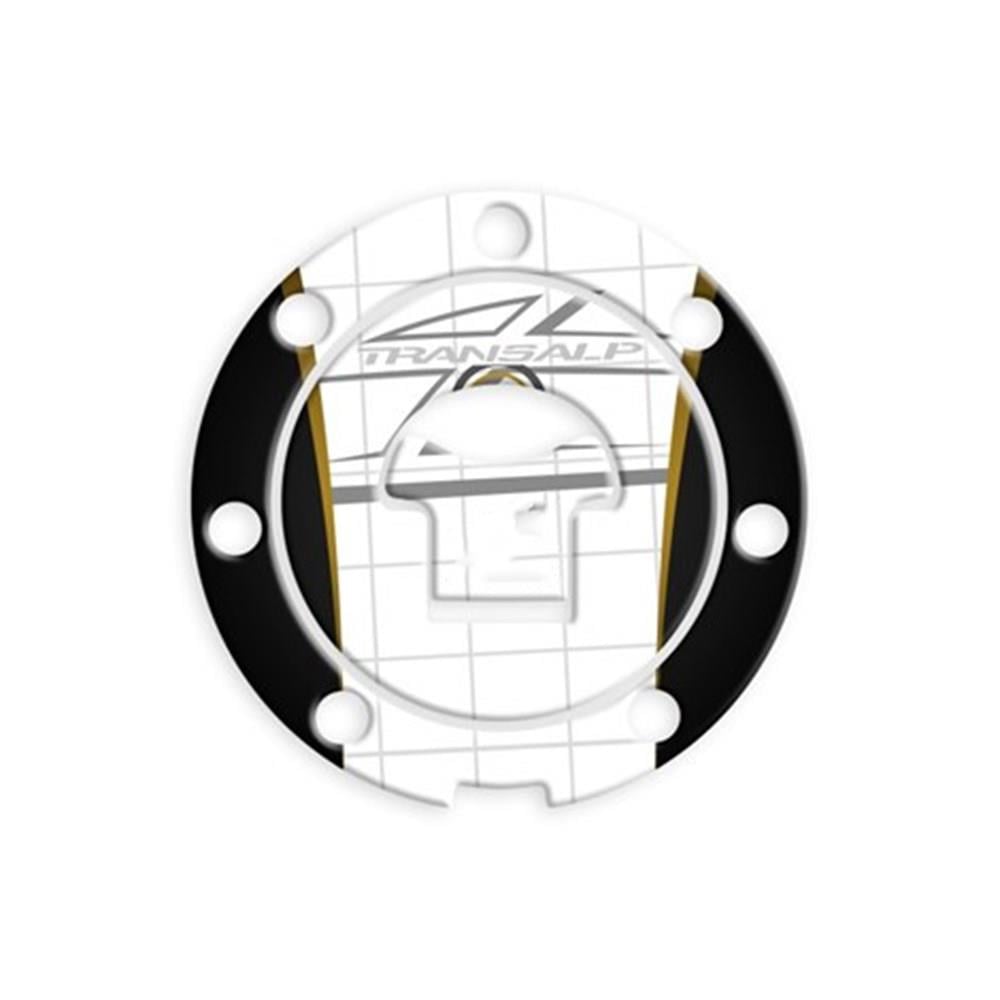 Honda Transalp Siyah Gold Depo Kapağı Pad 2008-2013 Model