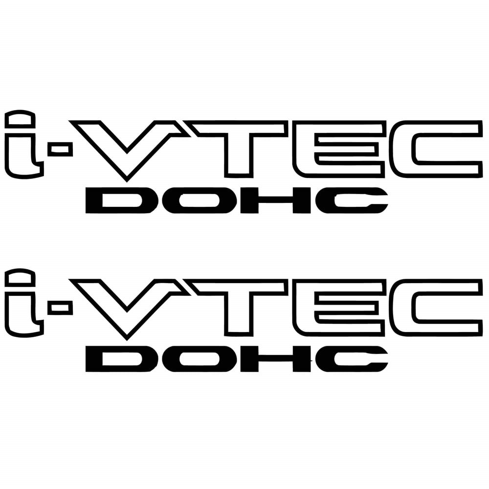 HONDA VTEC SOHC - DOHC OTO STICKER SET